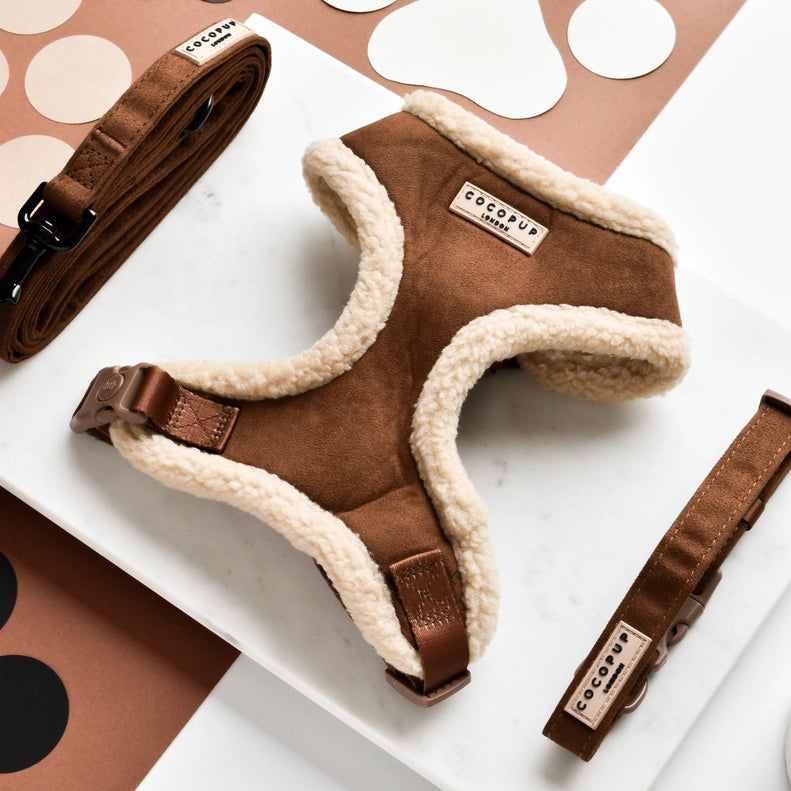 Pettorina da collo regolabile Cioccolato